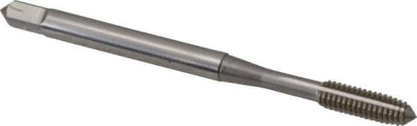 OSG - #6-40 UNF H3 Thread Limit Plug Thread Forming Tap - Cobalt, Bright Finish, 2" OAL, 11/16" Thread Length, Right Hand Thread, Series HY-PRO NRT - Exact Industrial Supply