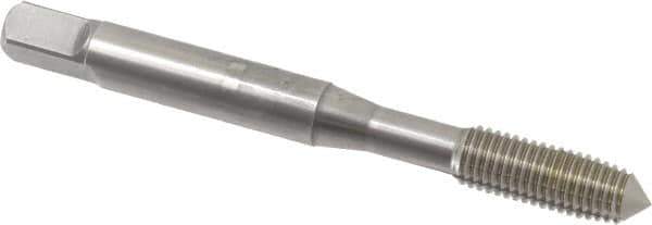OSG - 1/4-28 UNF H4 Thread Limit Plug Thread Forming Tap - Cobalt, Bright Finish, 2-1/2" OAL, 1" Thread Length, Right Hand Thread, Series HY-PRO NRT - Exact Industrial Supply