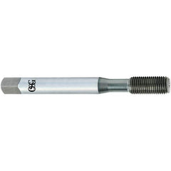 OSG - M3.5x0.60 Metric Coarse D4 Thread Limit Modified Bottoming Thread Forming Tap - Powdered Metal High Speed Steel, TiCN Finish, 2" OAL, 11/16" Thread Length, Right Hand Thread, Series EXOTAP NRT - Exact Industrial Supply