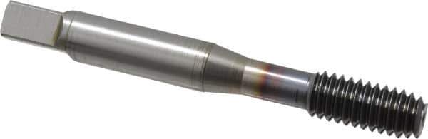 OSG - 5/16-18 UNC H5 Thread Limit Modified Bottoming Thread Forming Tap - Powdered Metal High Speed Steel, TiCN Finish, 2-23/32" OAL, 1-1/8" Thread Length, Right Hand Thread, Series EXOTAP NRT - Industrial Tool & Supply