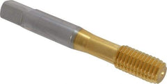OSG - M10x1.50 Metric Coarse D10 Thread Limit Modified Bottoming Thread Forming Tap - Cobalt, TiN Finish, 2-15/16" OAL, 1-1/4" Thread Length, Right Hand Thread, Series HY-PRO NRT - Exact Industrial Supply
