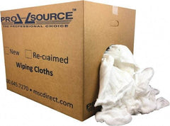 PRO-SOURCE - 500 Piece, Lint Free White Cheesecloth - 36 Inch Long x 30 Inch Wide Sheet, Washed, Box - Industrial Tool & Supply