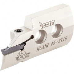Iscar - 3" Groove Width, 8mm Max Depth of Cut, Left Hand Cut, HGAI Indexable Grooving Blade - HGN-C, HGPL Insert Style, Series Heliface - Industrial Tool & Supply
