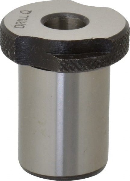 Boneham - Type SF, Letter Q Inside Diam, Head, Slip Fixed Drill Bushing - Industrial Tool & Supply