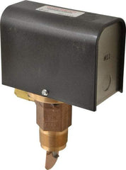 McDonnell & Miller - 300 psi, Brass Housing, General Purpose Flow Switch - 7.7 Flow Set Point, 4.8 to 998 GPM - Industrial Tool & Supply