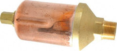 Hoffman Speciality - 1/2" Inlet, 3/4" Outlet, 75 Max psi, Brass Stamping Water Vent - 200 Max Hydrostatic psi, 250°F Max - Industrial Tool & Supply