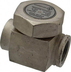 Hoffman Speciality - 3/4 Female" Pipe, Stainless Steel Thermodisc Steam Trap - 600 Max psi - Industrial Tool & Supply