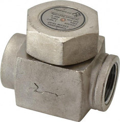 Hoffman Speciality - 1 Female" Pipe, Stainless Steel Thermodisc Steam Trap - 600 Max psi - Industrial Tool & Supply