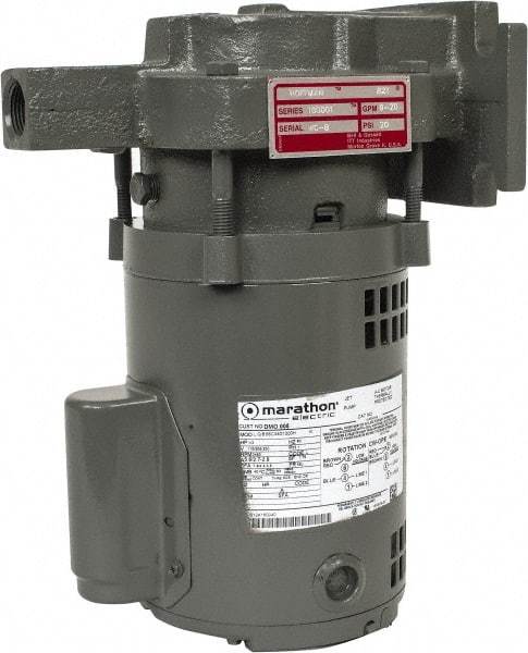 Bell & Gossett - 115/230 V, Condensate Pump Replacement Pump and Motor - For Use With 609PF and ITT Hoffman Watchman Series WC Condensate Units - Industrial Tool & Supply
