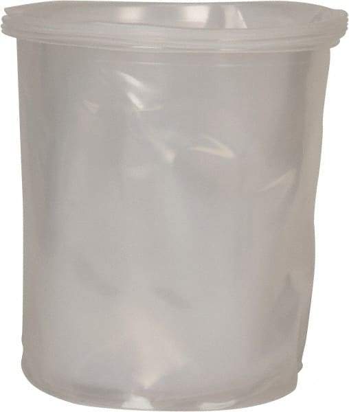 Made in USA - 5 Gal, 15 mil, LDPE Drum Liner - Rigid Smooth Liner - Industrial Tool & Supply
