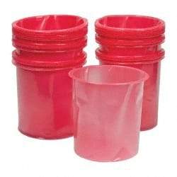 Made in USA - 5 Gal, 15 mil, LDPE/Antistatic Drum Liner - Rigid Smooth Liner - Industrial Tool & Supply