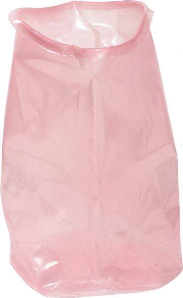 Made in USA - 55 Gal, 15 mil, LDPE/Antistatic Drum Liner - Rigid Smooth Liner - Industrial Tool & Supply