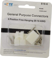Tyco/Amp - Free Hanging Connector Kit - 20 to 14 AWG Compatible Wire Size - Industrial Tool & Supply