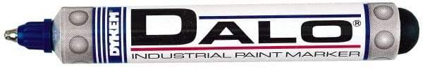 Dykem - Blue Paint Marker - Medium Tip, Oil Based - Industrial Tool & Supply