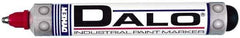 Dykem - Red Paint Marker - Medium Tip, Oil Based - Industrial Tool & Supply