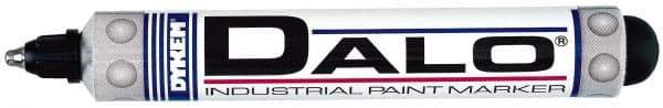 Dykem - Black Paint Marker - Medium Tip, Oil Based - Industrial Tool & Supply