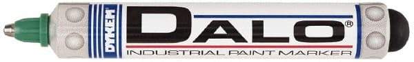 Dykem - Green Paint Marker - Medium Tip, Oil Based - Industrial Tool & Supply