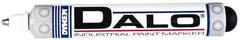 Dykem - White Paint Marker - Medium Tip, Oil Based - Industrial Tool & Supply