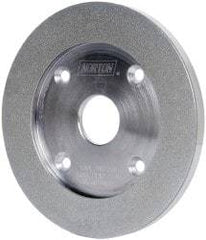Norton - 6" Diam, 1-1/4" Hole Size, 7/16" Overall Thickness, 200 Grit, Type 6 Tool & Cutter Grinding Wheel - Very Fine Grade, Diamond - Industrial Tool & Supply