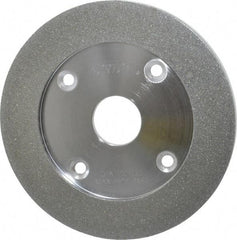 Norton - 6" Diam, 1-1/4" Hole Size, 7/16" Overall Thickness, 100 Grit, Type 6 Tool & Cutter Grinding Wheel - Fine Grade, Diamond - Industrial Tool & Supply