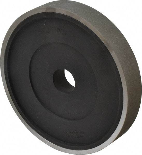 Norton - 200 Grit Diamond Bench & Pedestal Grinding Wheel - 6" Diam x 1" Hole x 1" Thick, Very Fine Grade - Industrial Tool & Supply
