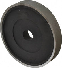 Norton - 200 Grit Diamond Bench & Pedestal Grinding Wheel - 6" Diam x 1" Hole x 1" Thick, Very Fine Grade - Industrial Tool & Supply