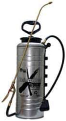 Chapin - 3.5 Gal Chemical Safe Garden Hand Sprayer - Stainless Steel Tank, Wide Mouth, Reinforced Hose, For Concrete Applications - Industrial Tool & Supply