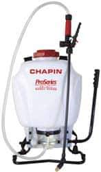 Chapin - 4 Gal Garden Backpack Sprayer - Reinforced Hose, Polyethylene Tank, For Industrial Applications - Industrial Tool & Supply