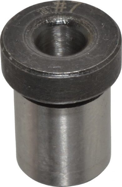 Boneham - Type H, No. 7 Inside Diam, Head, Press Fit Drill Bushing - Industrial Tool & Supply