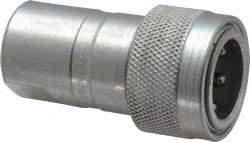 Parker - 1/2 NPTF Steel Hydraulic Hose Female Pipe Thread Coupler & Ball - 3,000 psi - Industrial Tool & Supply