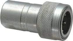 Parker - 1/2 NPTF Steel Hydraulic Hose Female Pipe Thread Coupler & Ball - 3,000 psi - Industrial Tool & Supply