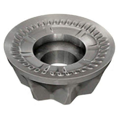 Iscar - R90MT1205 T Grade IC328 Carbide Milling Insert - TiCN Finish, 0.2087" Thick, 12mm Inscribed Circle - Industrial Tool & Supply
