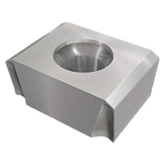Iscar - LNET1245 N Grade IC910 Carbide Milling Insert - AlTiN Finish, 9.52mm Thick - Industrial Tool & Supply
