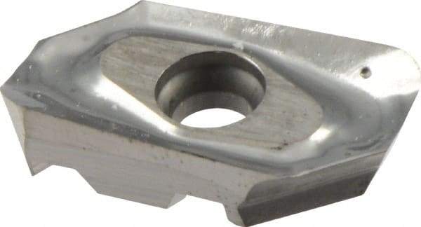 Iscar - HM90 AXCR150520 P Grade IC28 Carbide Milling Insert - Uncoated, 0.1969" Thick, 2mm Corner Radius - Industrial Tool & Supply
