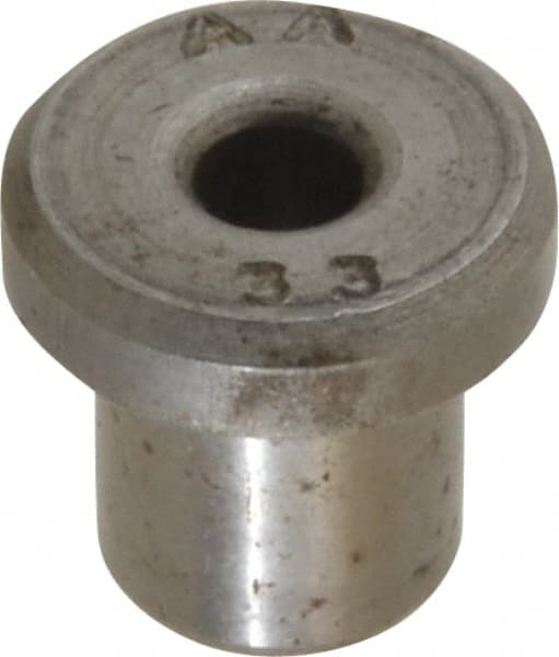 Boneham - Type H, No. 33 Inside Diam, Head, Press Fit Drill Bushing - Industrial Tool & Supply