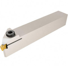 Iscar - GHMU, External, Right Hand, 5/32" Max Groove Width, Indexable Grooving Tool Holder - GI.. Insert Compatibility, 1/2" Shank Height, 1/2" Shank Width, 4-1/2" OAL - Industrial Tool & Supply