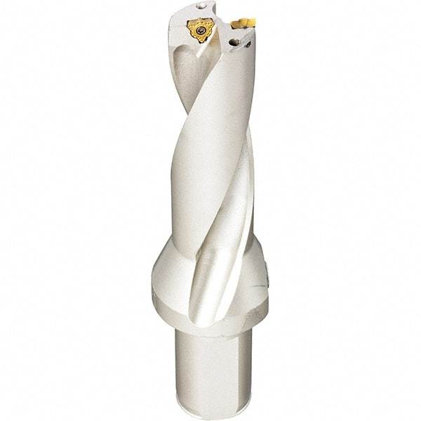 Iscar - 3.94" Max Drill Depth, 3xD, 1-5/16" Diam, Indexable Insert Drill - 1-1/4" Shank Diam, Whistle Notch Shank - Industrial Tool & Supply