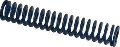 Associated Spring Raymond - 3/4" Hole Diam, 3/8" Rod Diam, 4" Free Length, Blue Die Spring - 144 Lb Max Deflection, 2" Max Deflection, Medium Duty, Chromium Alloy Steel - Industrial Tool & Supply