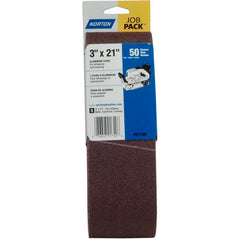 3″ × 21″ Metalite R215 Portable Belt 50 Grit Aluminum Oxide - Industrial Tool & Supply