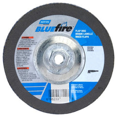 7″ × 1/4″ × 5/8″ 20X High Performance Flap Disc Type 29 40 Grit - Industrial Tool & Supply