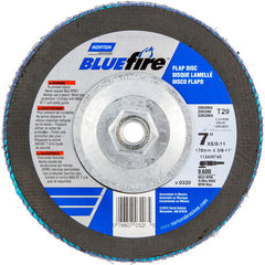 7″ × 1/4″ × 5/8″ 20X High Performance Flap Disc Type 29 80 Grit - Industrial Tool & Supply