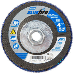 ‎4-1/2″ × 1/4″ × 5/8″-11 20X High Performance Flap Disc Type 29 Conical 80 Grit - Industrial Tool & Supply