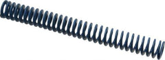 Associated Spring Raymond - 3/4" Hole Diam, 3/8" Rod Diam, 6-1/2" Free Length, Blue Die Spring - 146.3 Lb Max Deflection, 3.25" Max Deflection, Medium Duty, Chromium Alloy Steel - Industrial Tool & Supply