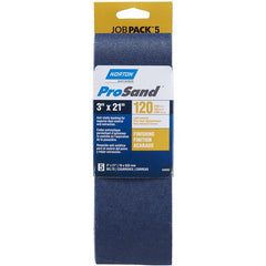 3″ × 21″ 3X High Performance Portable Belt 120 Grit Zirconia Alumina - Industrial Tool & Supply