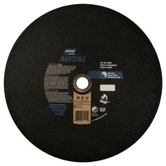 14″ × 7/64″ × 1″ Metal Chopsaw Cut-Off Wheel Type 01 Straight 36 Grit Aluminum Oxide - Industrial Tool & Supply