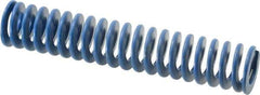 Associated Spring Raymond - 1" Hole Diam, 1/2" Rod Diam, 5" Free Length, Blue Die Spring - 240 Lb Max Deflection, 2.5" Max Deflection, Medium Duty, Chromium Alloy Steel - Industrial Tool & Supply