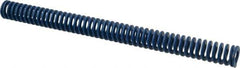 Associated Spring Raymond - 1" Hole Diam, 1/2" Rod Diam, 12" Free Length, Blue Die Spring - 240 Lb Max Deflection, 6" Max Deflection, Medium Duty, Chromium Alloy Steel - Industrial Tool & Supply