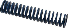 Associated Spring Raymond - 1-1/2" Hole Diam, 3/4" Rod Diam, 7" Free Length, Blue Die Spring - 507.5 Lb Max Deflection, 3.5" Max Deflection, Medium Duty, Chromium Alloy Steel - Industrial Tool & Supply