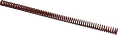 Associated Spring Raymond - 5/8" Hole Diam, 11/32" Rod Diam, 12" Free Length, Red Die Spring - 119.9 Lb Max Deflection, 4.44" Max Deflection, Medium Heavy Duty, Chromium Alloy Steel - Industrial Tool & Supply