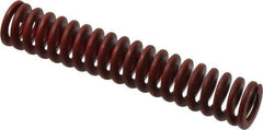 Associated Spring Raymond - 3/4" Hole Diam, 3/8" Rod Diam, 4" Free Length, Red Die Spring - 177.6 Lb Max Deflection, 1.48" Max Deflection, Medium Heavy Duty, Chromium Alloy Steel - Industrial Tool & Supply